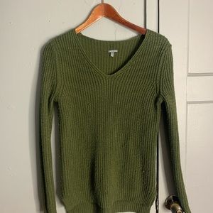 Charlotte Russe Olive green top